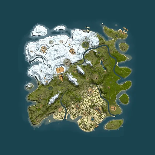 Rust map seed 890826654, 4150x4150m top-down preview