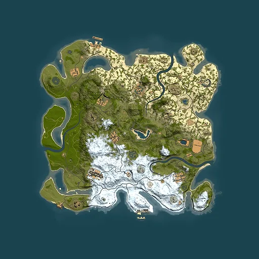 Rust map seed 1805491580, 4000x4000m top-down preview