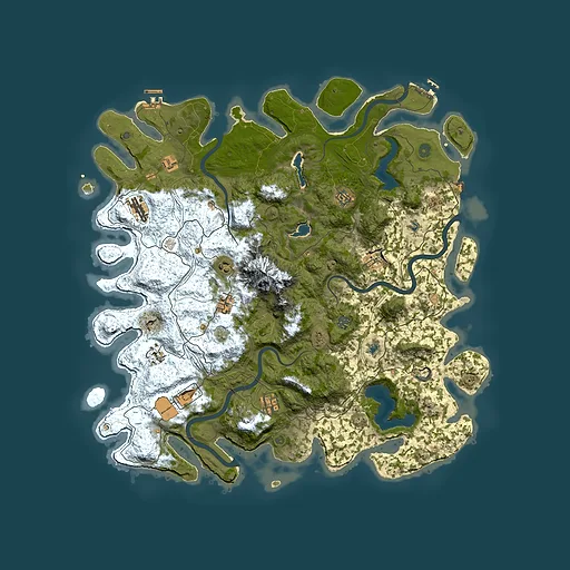 Rust map seed 317971832, 5050x5050m top-down preview