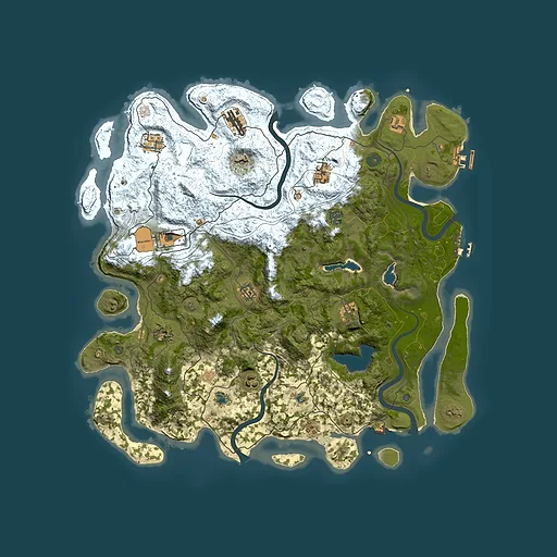 Rust map seed 379298690, 4600x4600m top-down preview
