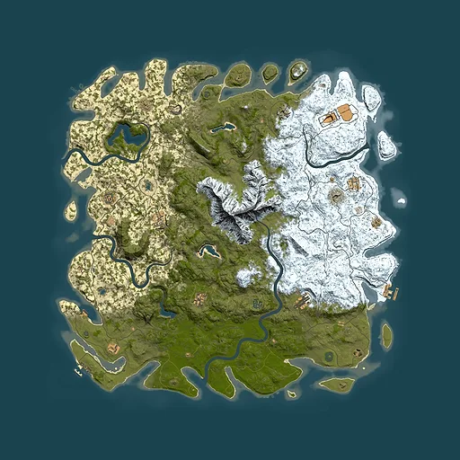 Rust map seed 1010680633, 5900x5900m top-down preview