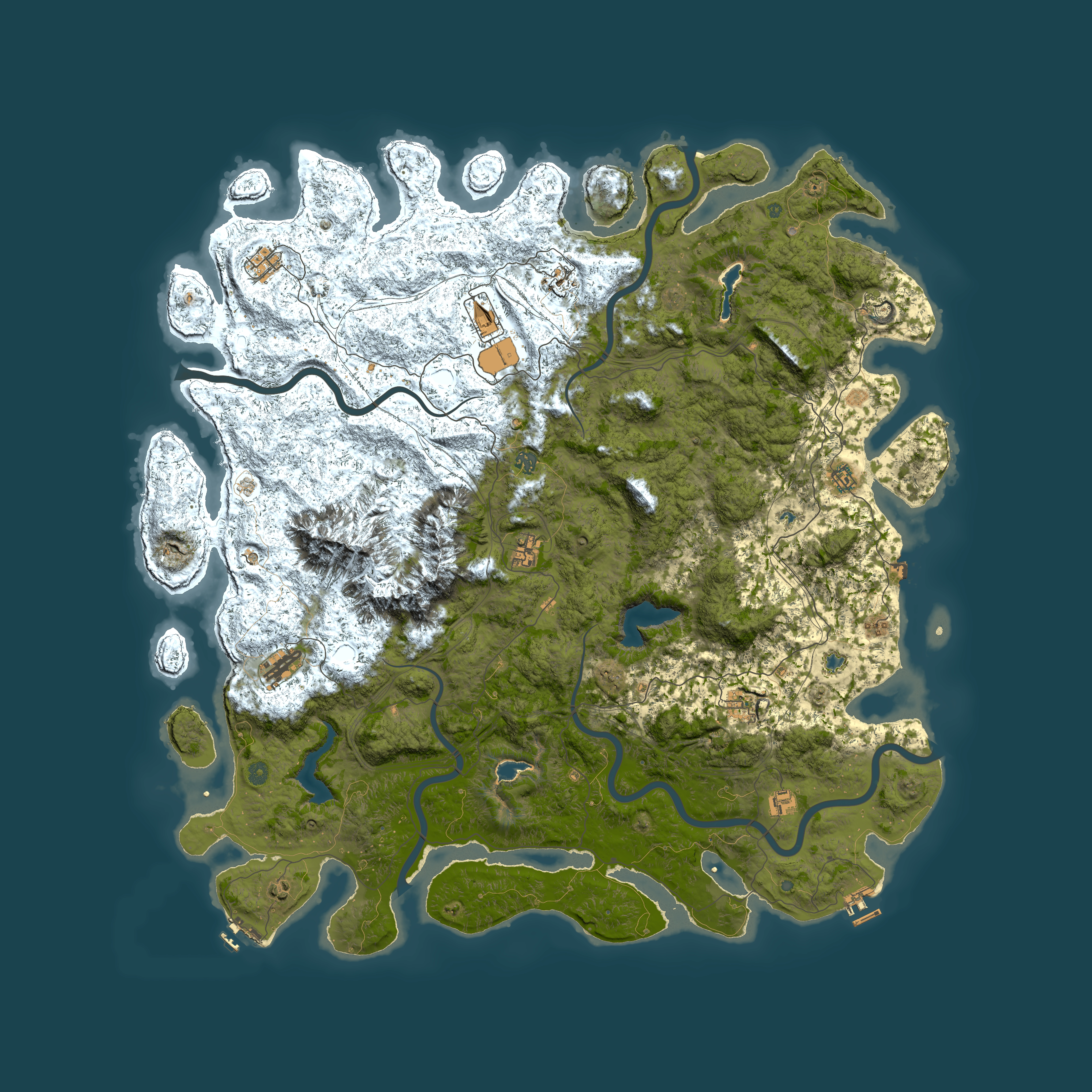 Full top-down render of Rust map seed 185965954, 5900x5900m