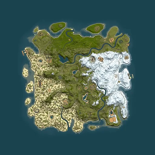 Rust map seed 1498071905, 4800x4800m top-down preview