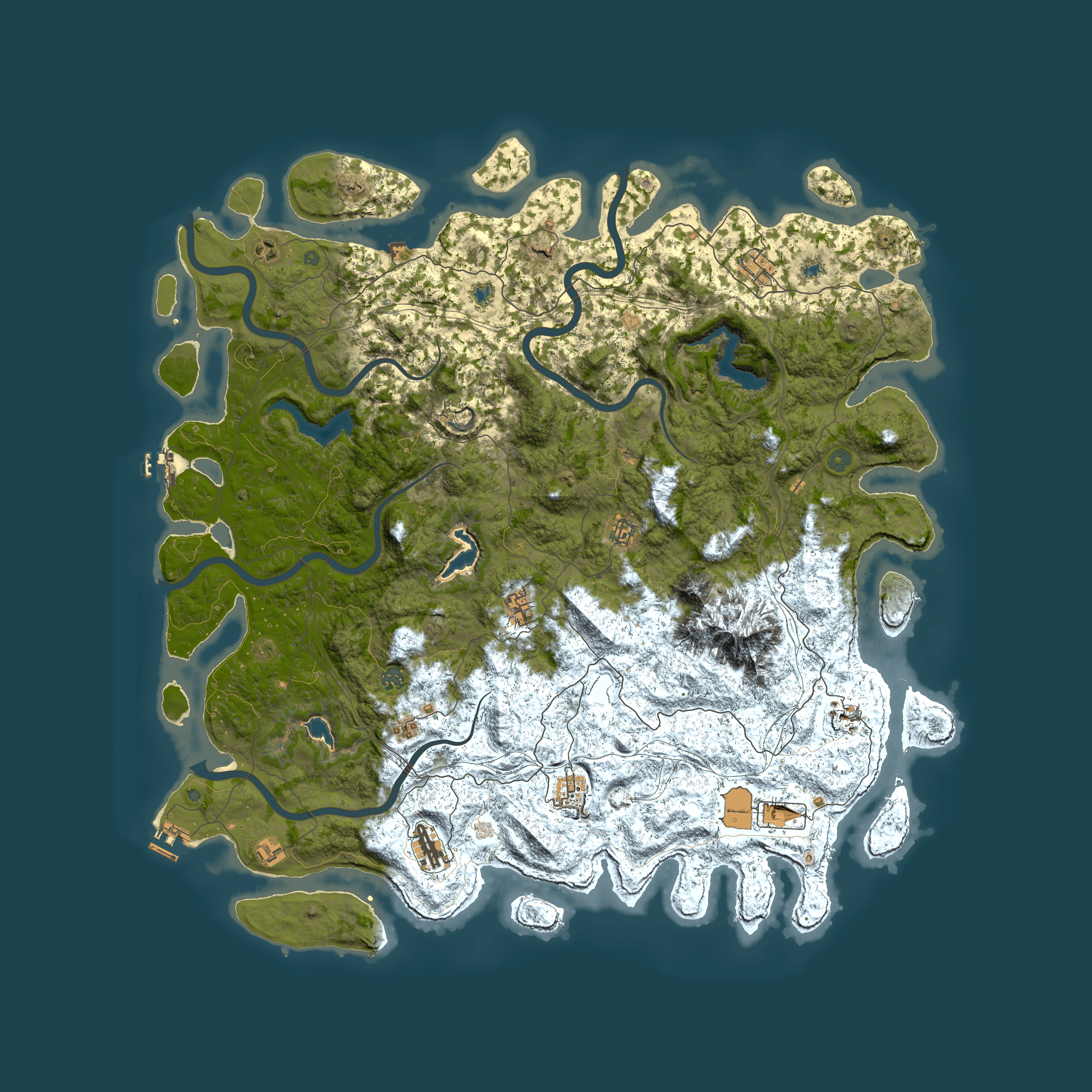 Full top-down render of Rust map seed 1150535935, 5650x5650m