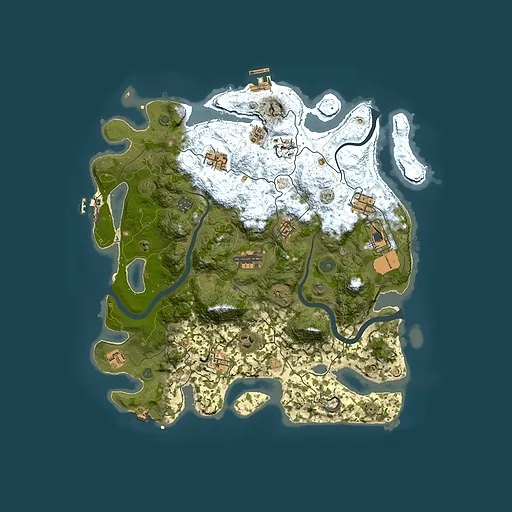 Rust map seed 552893929, 3900x3900m top-down preview