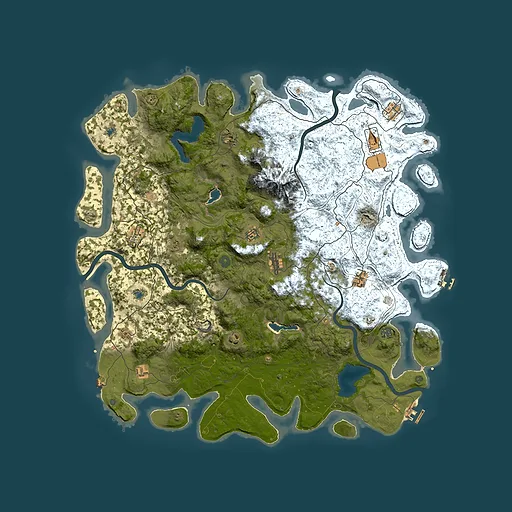 Rust map seed 1823449238, 5250x5250m top-down preview
