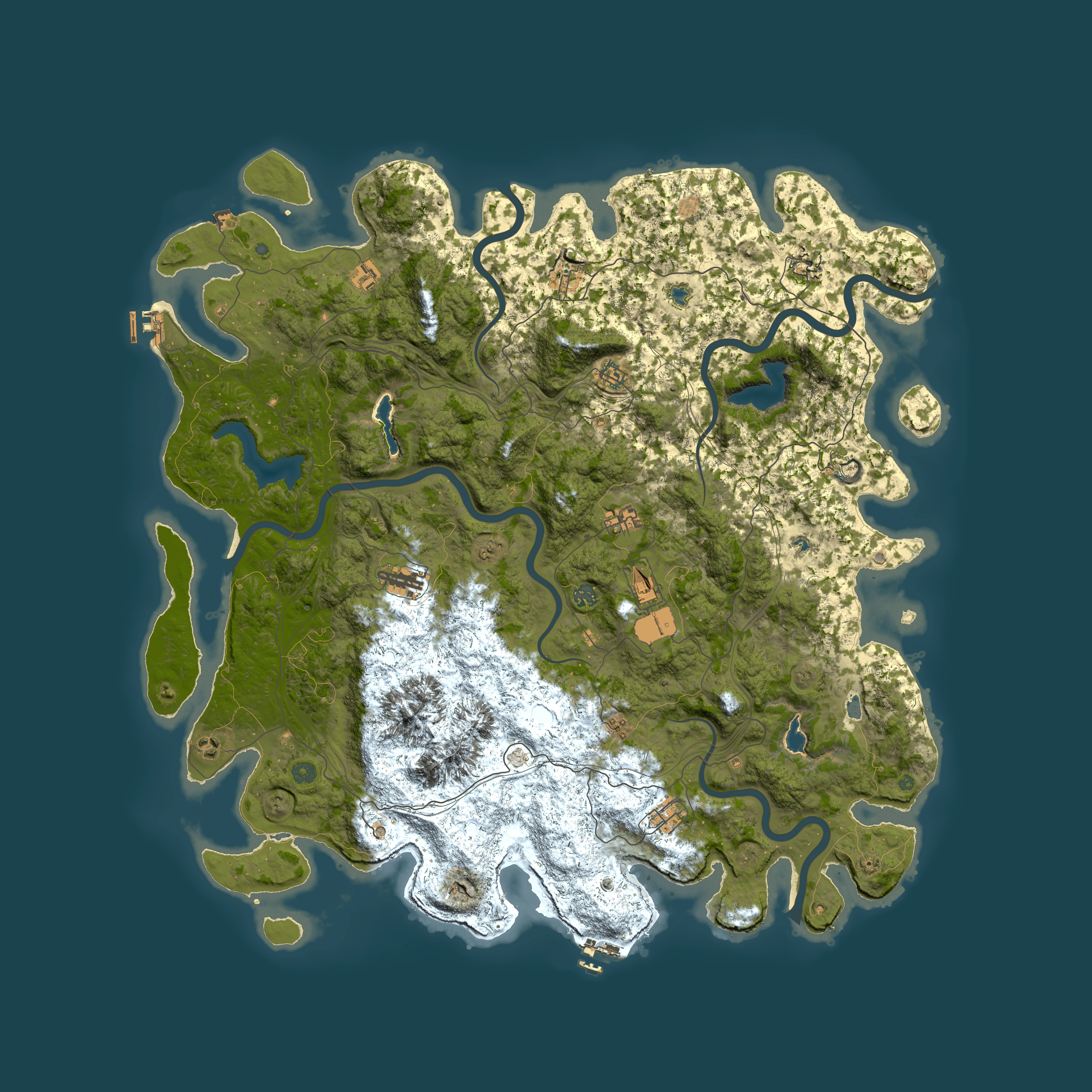 Full top-down render of Rust map seed 856723472, 5550x5550m