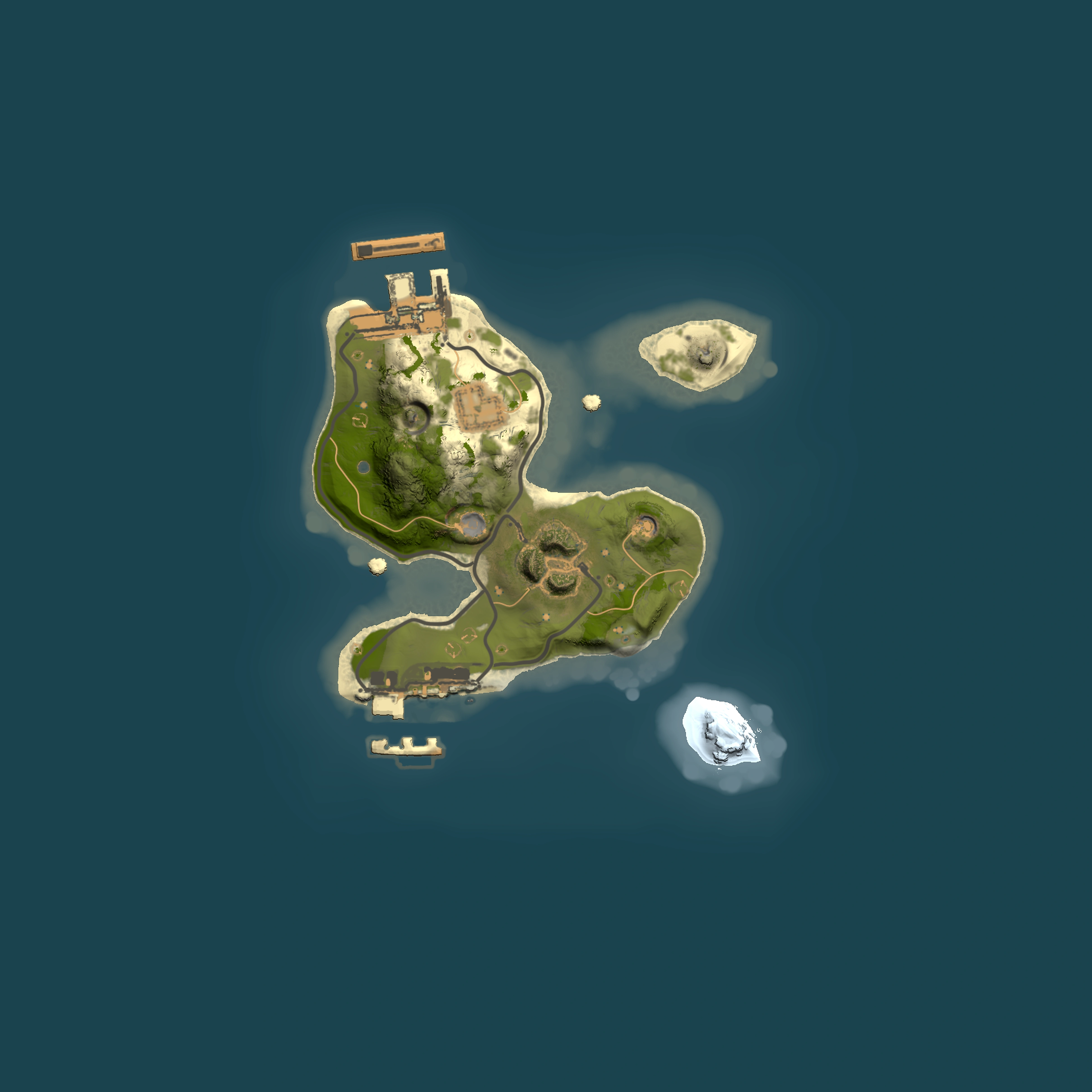 Full top-down render of Rust map seed 253989585, 1500x1500m