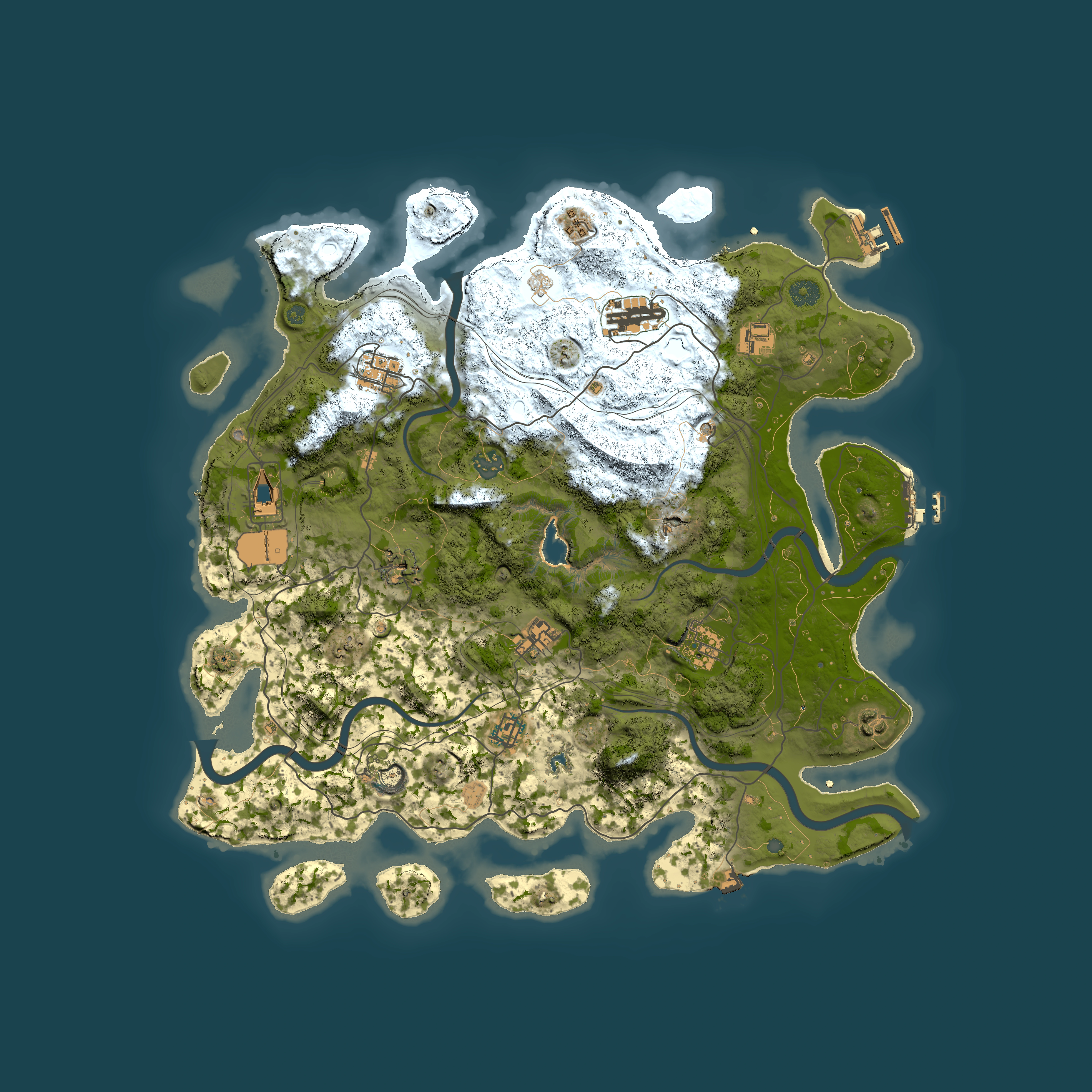 Full top-down render of Rust map seed 2112222383, 4350x4350m