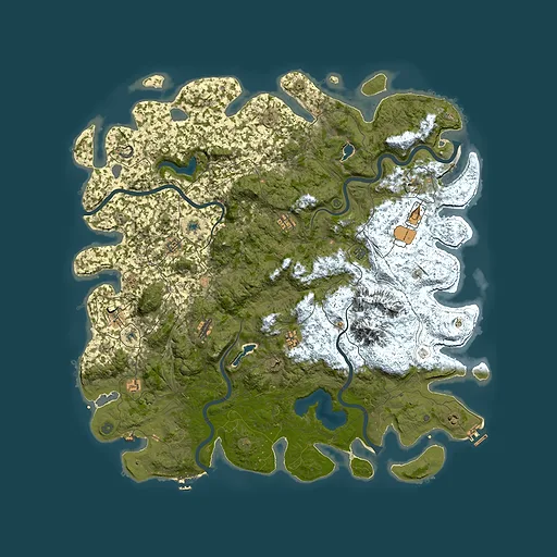 Rust map seed 1183279706, 5650x5650m top-down preview
