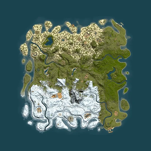 Rust map seed 1943733331, 5500x5500m top-down preview