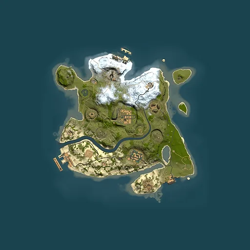 Rust map seed 1336872597, 2500x2500m top-down preview
