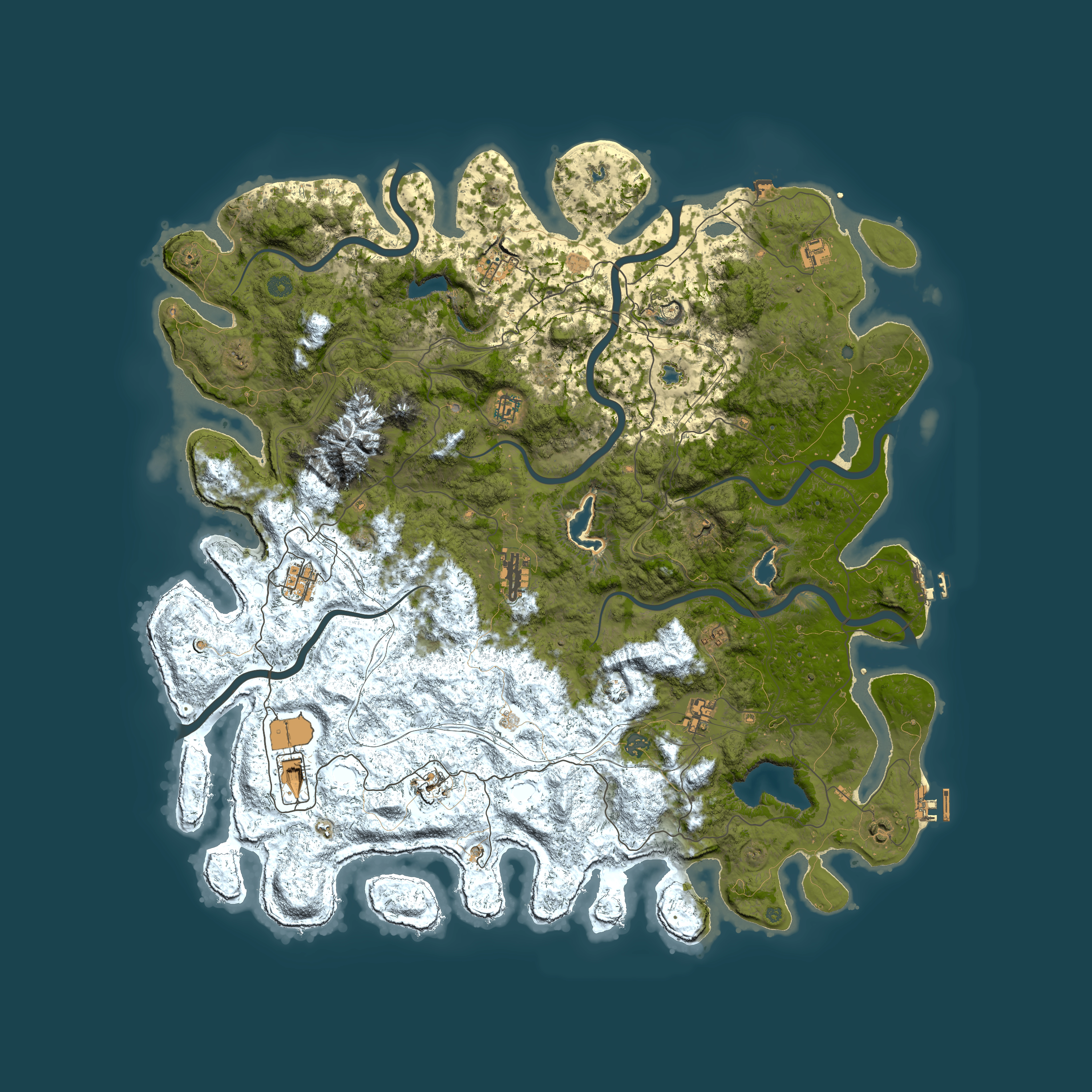 Full top-down render of Rust map seed 1711979517, 5400x5400m