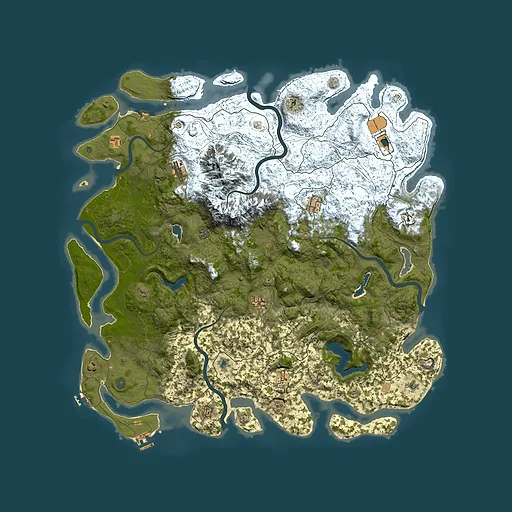 Rust map seed 1644651121, 5600x5600m top-down preview