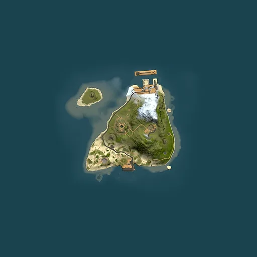 Rust map seed 1354289400, 1500x1500m top-down preview