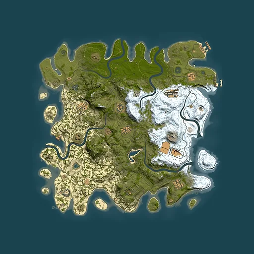 Rust map seed 638944563, 4450x4450m top-down preview