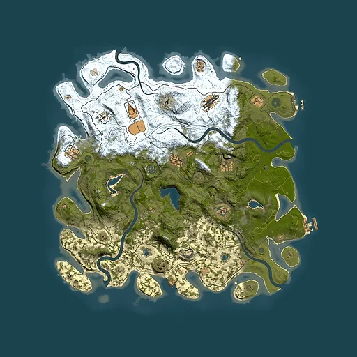Rust map seed 1880230184, 4500x4500m top-down preview