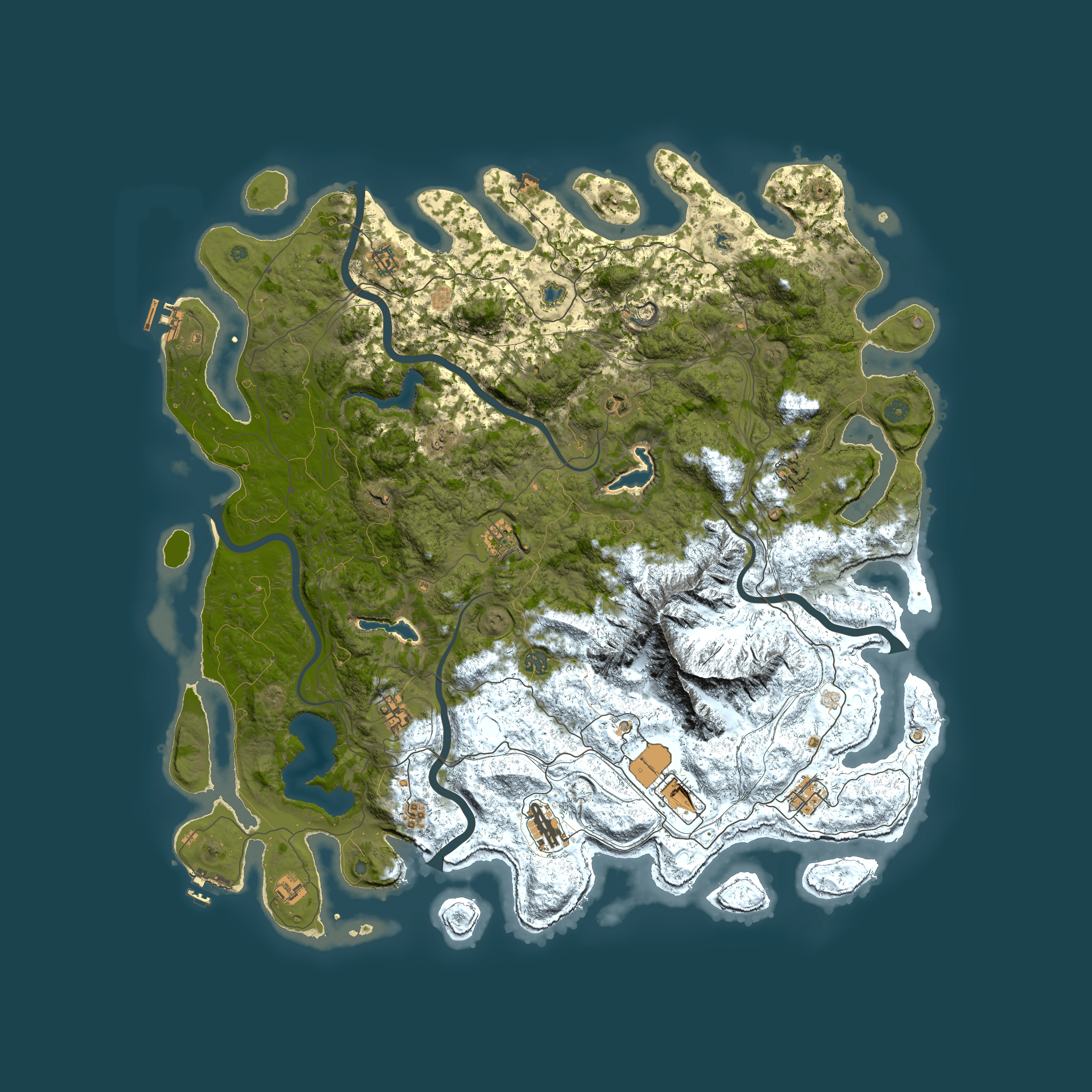 Full top-down render of Rust map seed 83519637, 5400x5400m