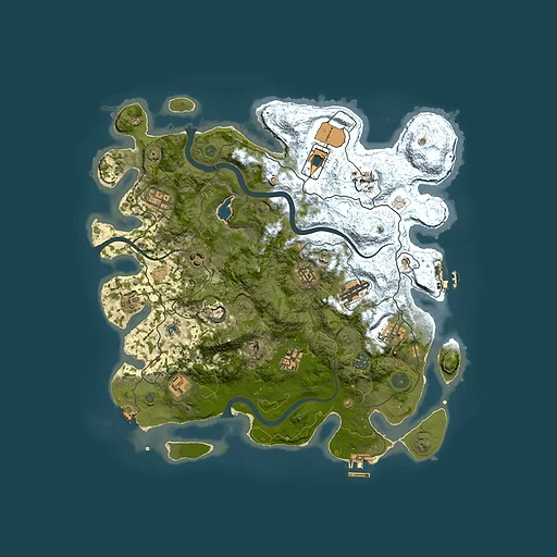 Rust map seed 1082236159, 4000x4000m top-down preview