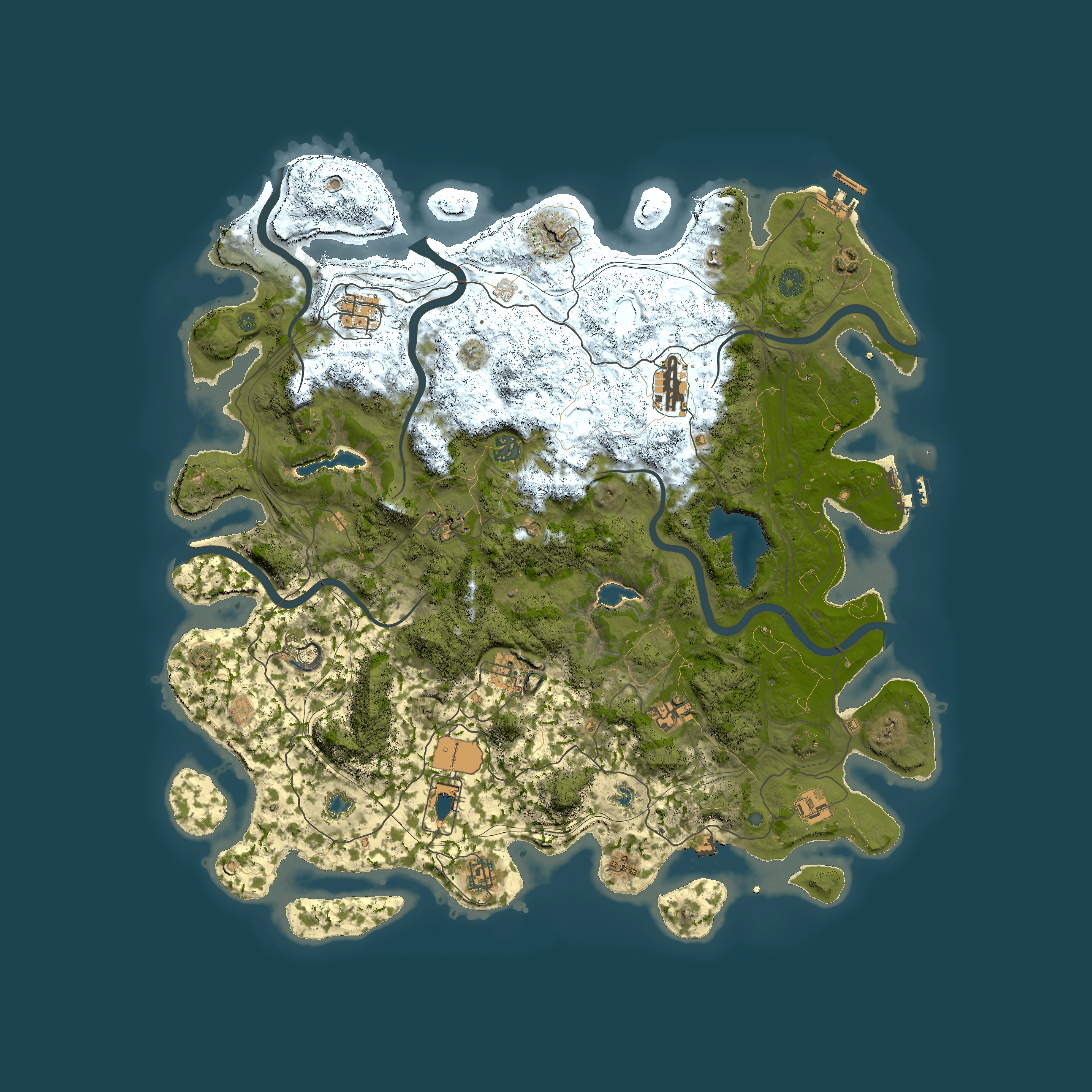 Full top-down render of Rust map seed 287386831, 4700x4700m
