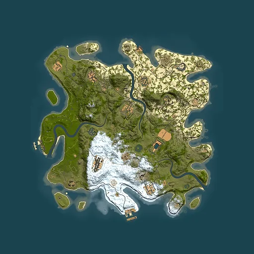 Rust map seed 879090428, 3900x3900m top-down preview