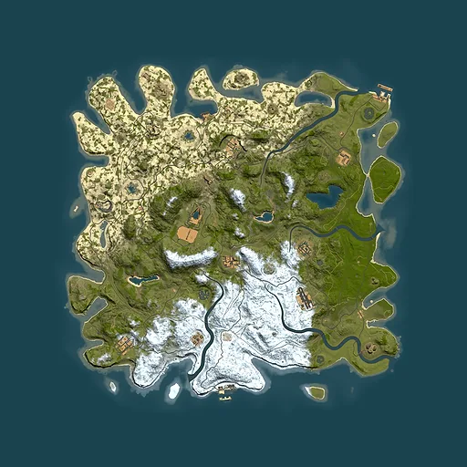 Rust map seed 960447108, 4850x4850m top-down preview
