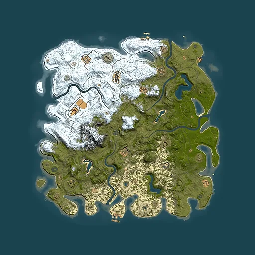 Rust map seed 1180330455, 5100x5100m top-down preview