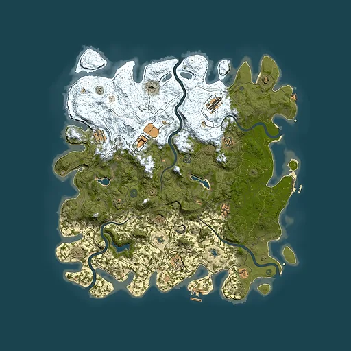 Rust map seed 1724696035, 4850x4850m top-down preview