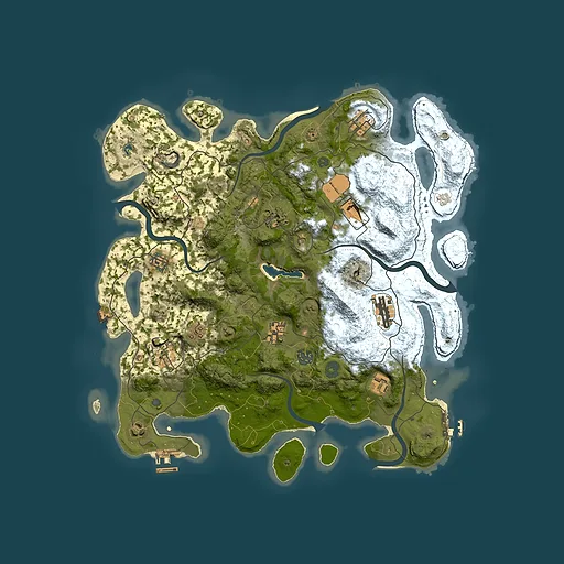 Rust map seed 639753177, 4100x4100m top-down preview