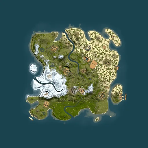 Rust map seed 253051923, 3550x3550m top-down preview