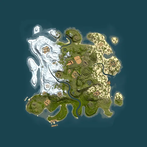 Rust map seed 1906380223, 3550x3550m top-down preview