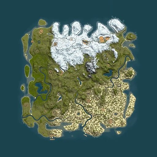 Rust map seed 754862146, 5600x5600m top-down preview