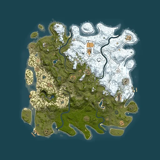 Rust map seed 1755138208, 4900x4900m top-down preview