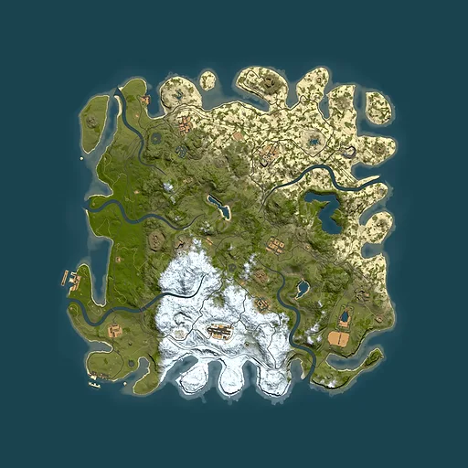 Rust map seed 1696979595, 4650x4650m top-down preview