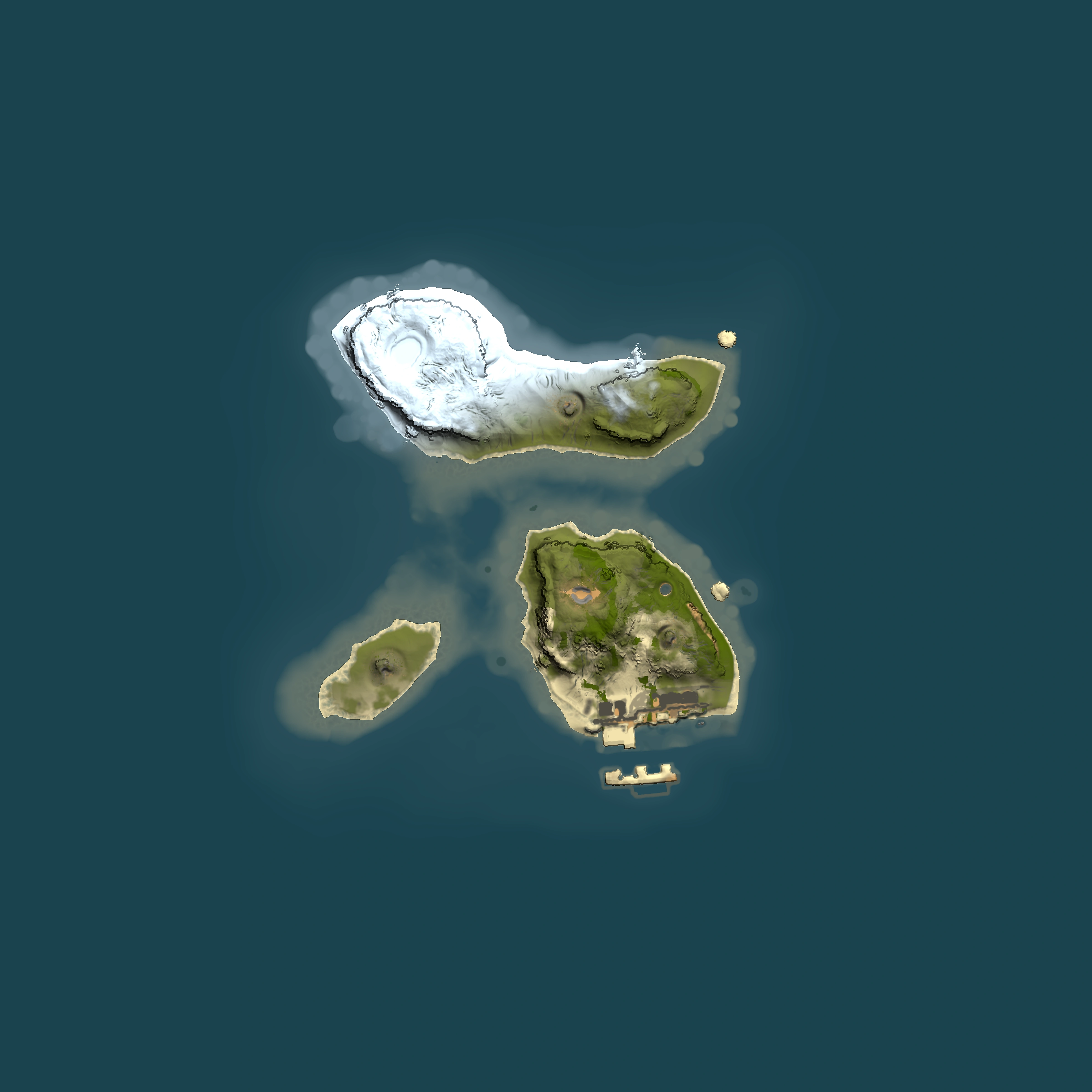Full top-down render of Rust map seed 377649154, 1500x1500m