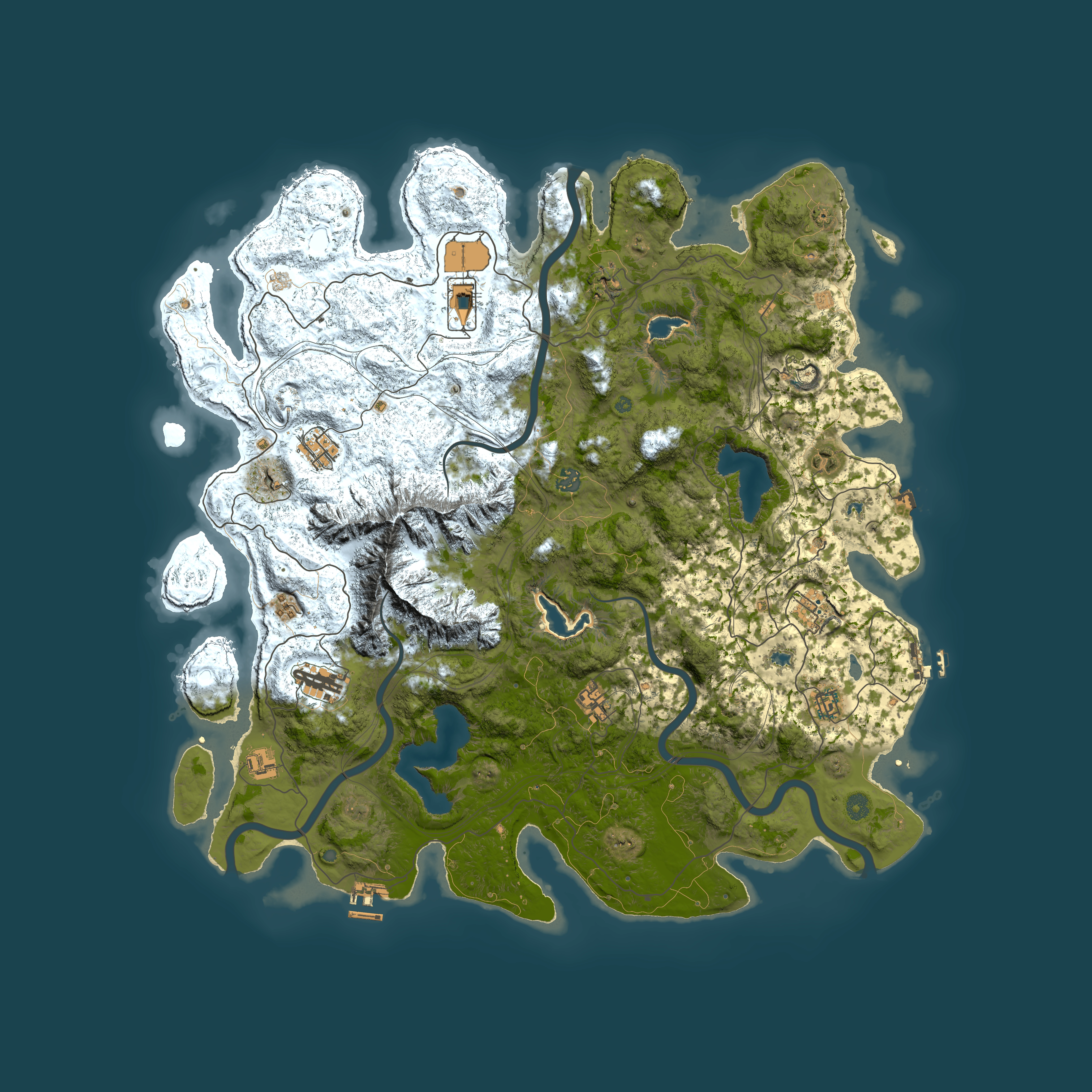 Full top-down render of Rust map seed 863921219, 5100x5100m