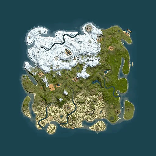 Rust map seed 920274839, 4700x4700m top-down preview