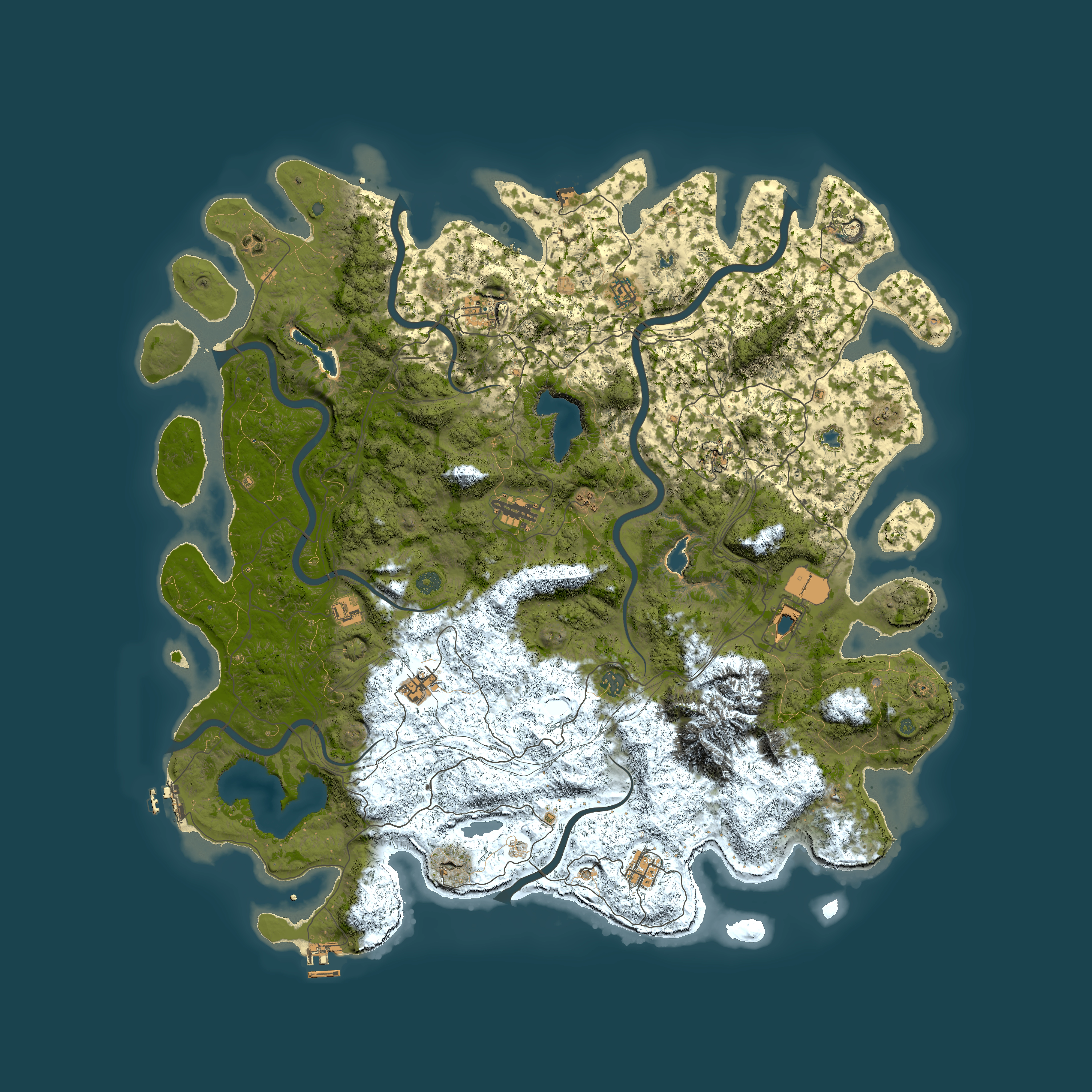 Full top-down render of Rust map seed 2036869404, 5450x5450m