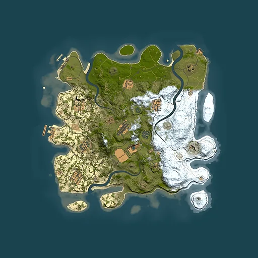 Rust map seed 1976687417, 3700x3700m top-down preview