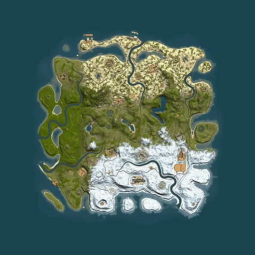 Rust map seed 1717591813, 4550x4550m top-down preview