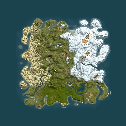 Rust map seed 869271112, 4750x4750m top-down preview