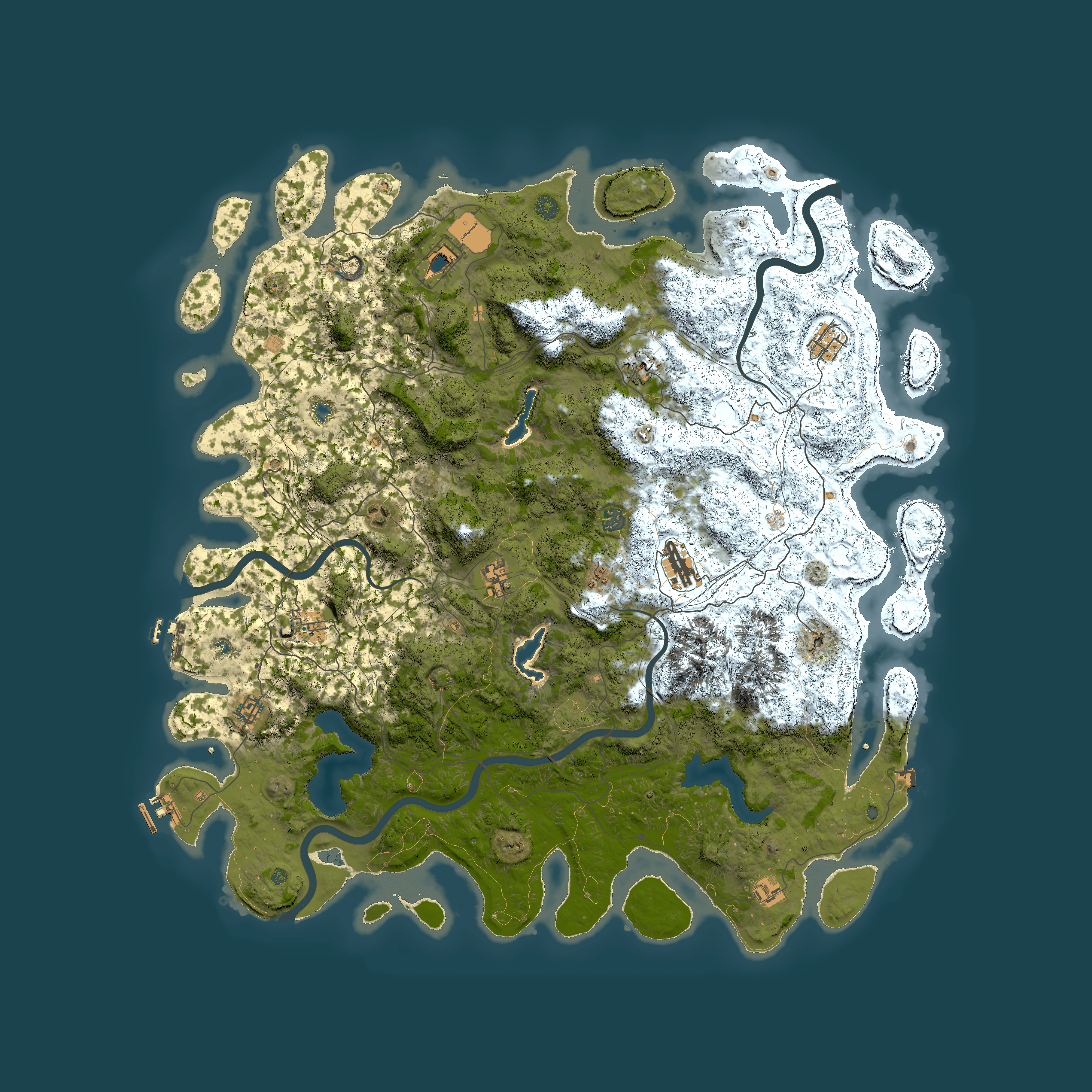 Full top-down render of Rust map seed 1984574356, 5450x5450m