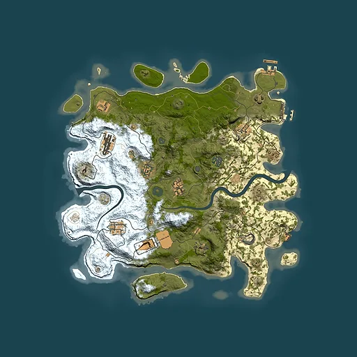 Rust map seed 649348770, 3900x3900m top-down preview