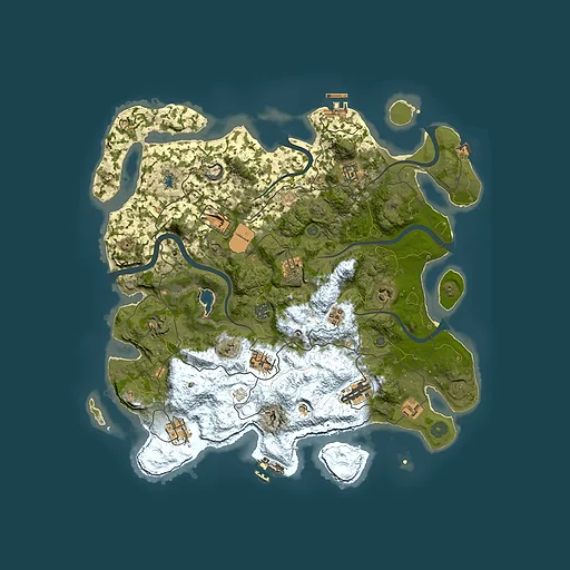 Rust map seed 1552794000, 4100x4100m top-down preview