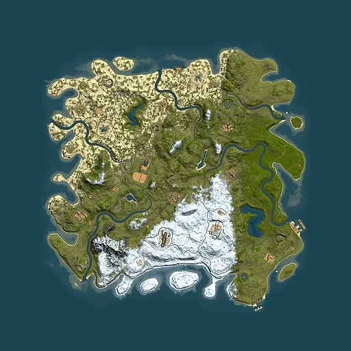 Rust map seed 107759772, 5250x5250m top-down preview