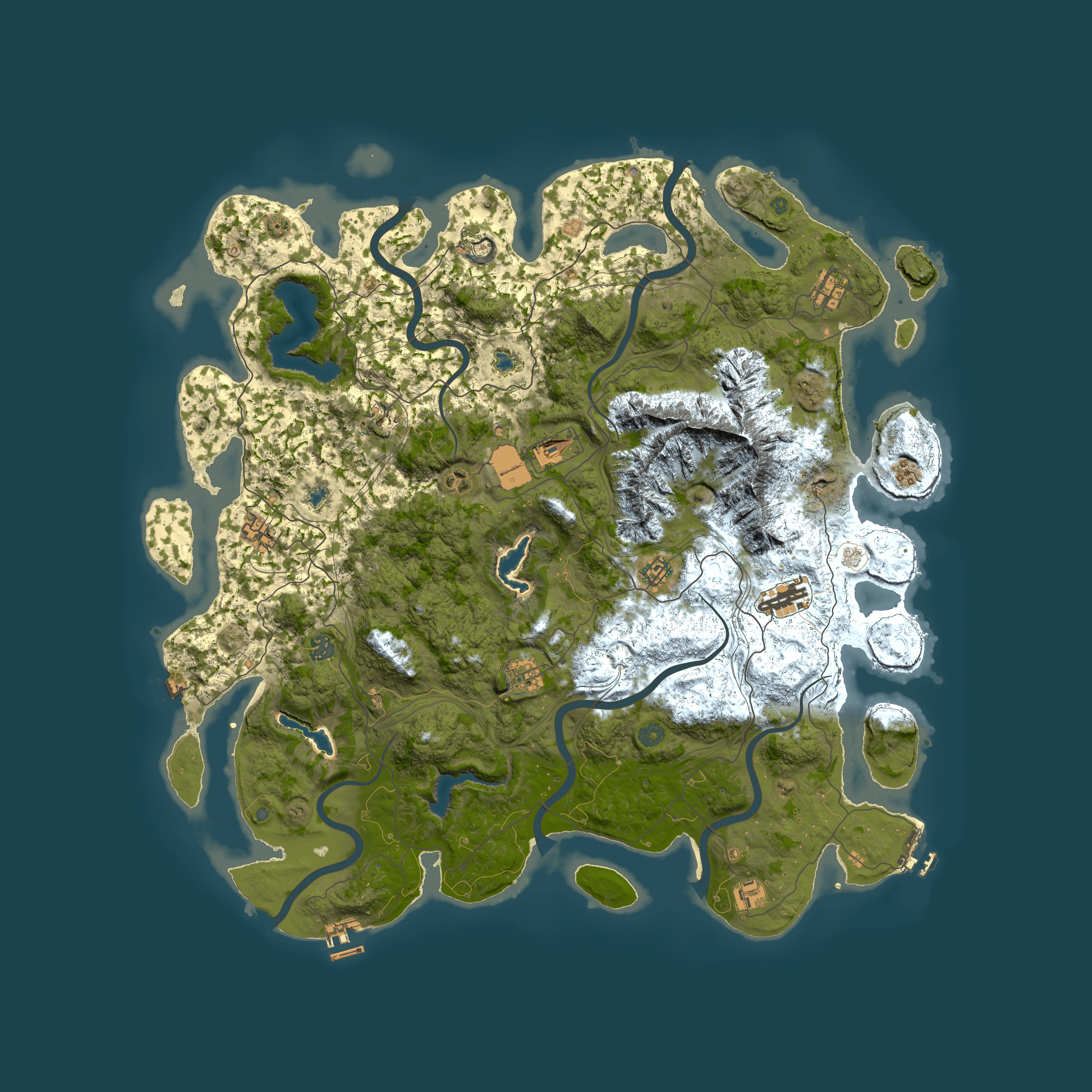 Full top-down render of Rust map seed 608877904, 5100x5100m