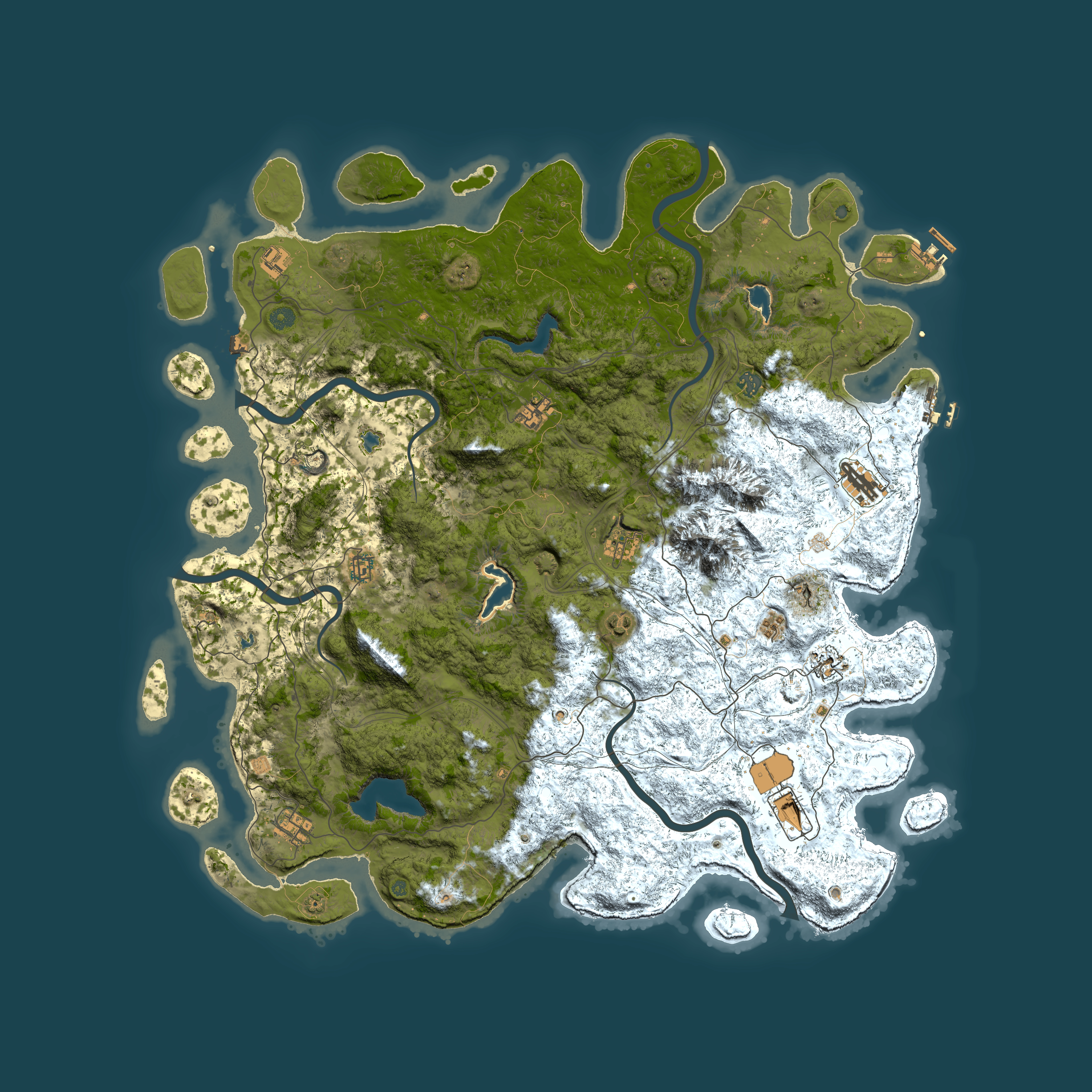 Full top-down render of Rust map seed 897922112, 5400x5400m