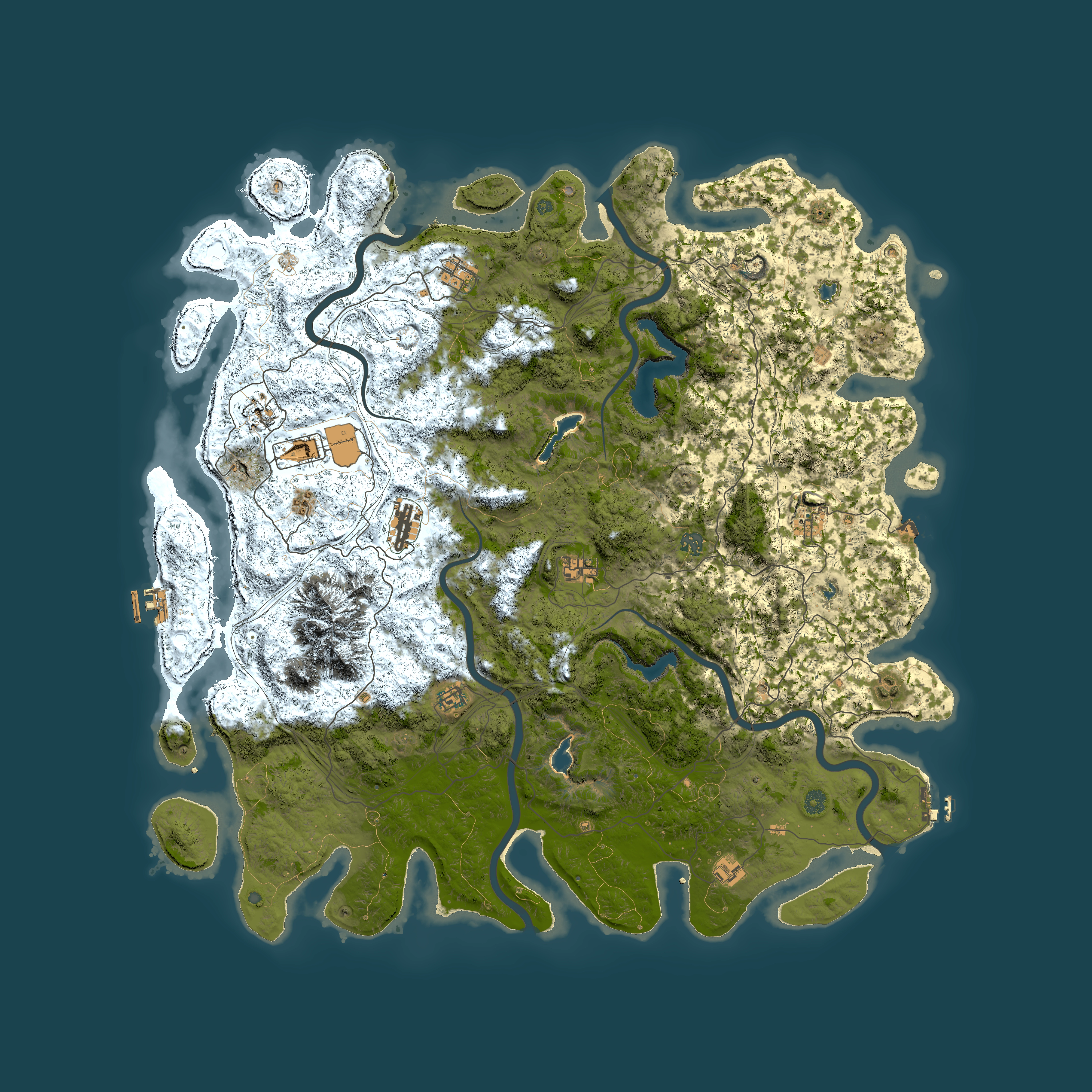 Full top-down render of Rust map seed 870452824, 5500x5500m