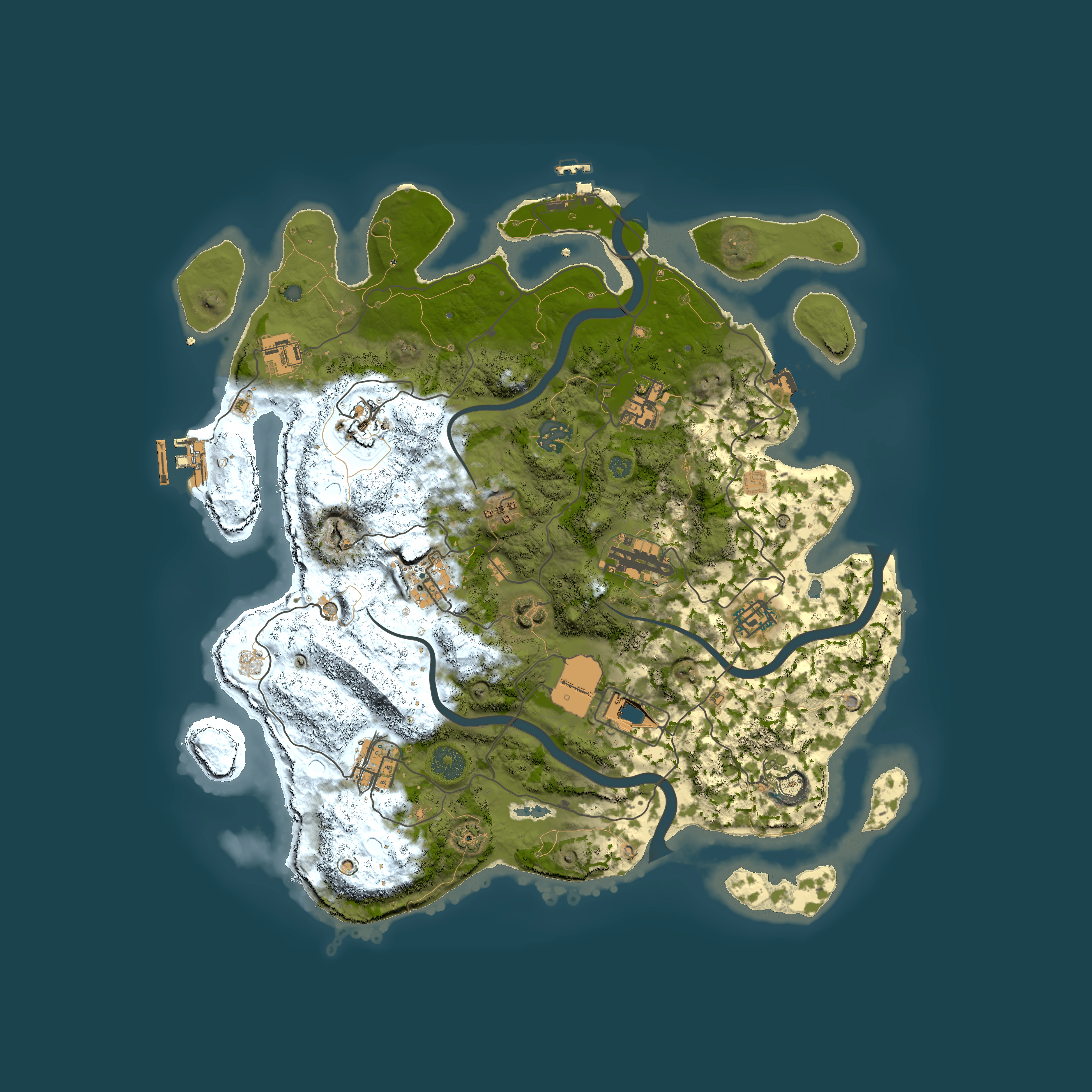 Full top-down render of Rust map seed 654175931, 3750x3750m