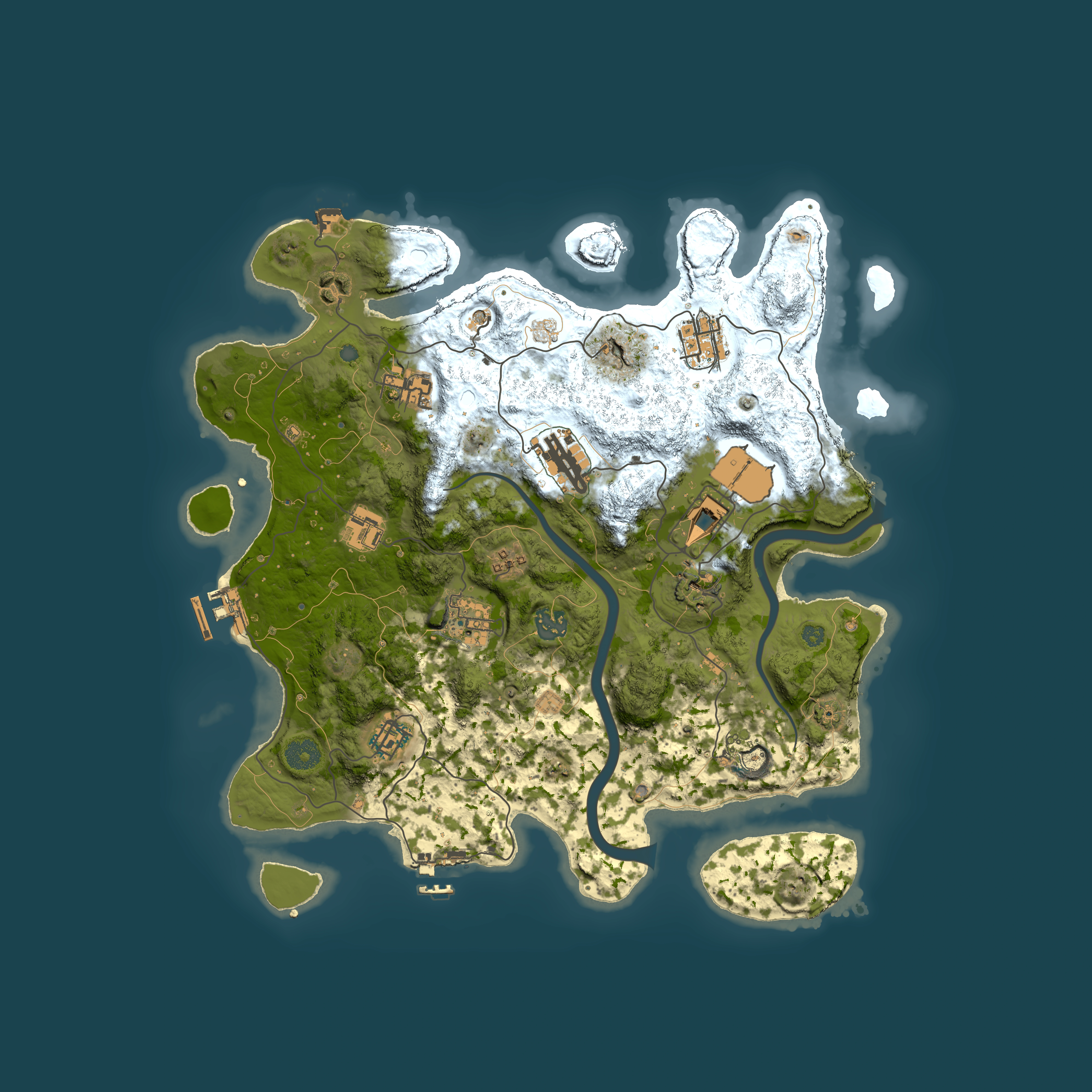 Full top-down render of Rust map seed 471411277, 3750x3750m